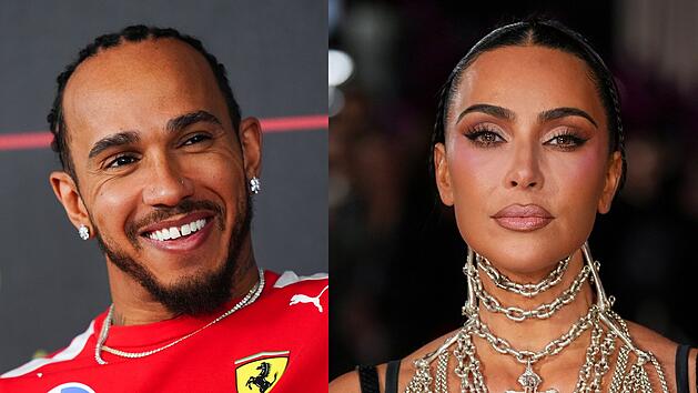 Kim Kardashian und Lewis Hamilton