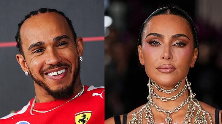 Kim Kardashian und Lewis Hamilton