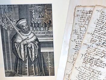 Stadtrechnung aus dem Jahr 1528: An der Seite des Bamberger Bischofs rüsten sich die Herzogenauracher für einen Kriegszug gegen den Kurfürsten Johann von Sachsen und den Landgraf Philipp von Hessen. Foto: privat