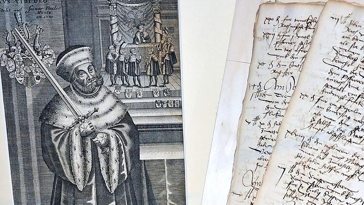 Stadtrechnung aus dem Jahr 1528: An der Seite des Bamberger Bischofs rüsten sich die Herzogenauracher für einen Kriegszug gegen den Kurfürsten Johann von Sachsen und den Landgraf Philipp von Hessen. Foto: privat