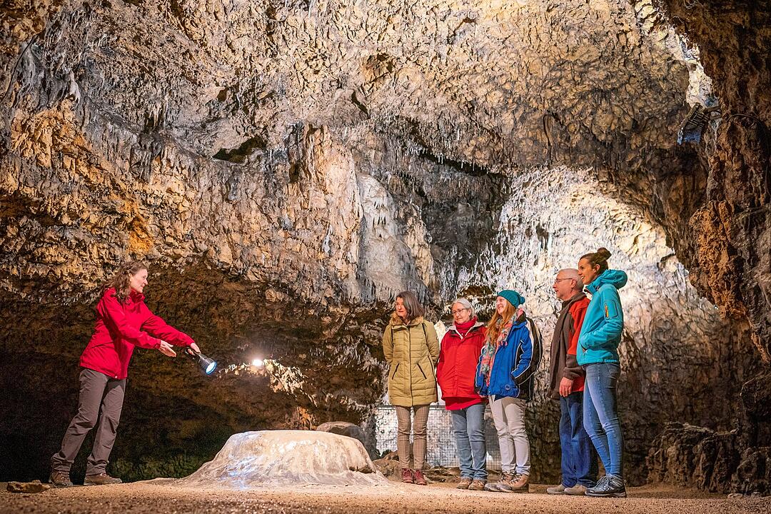 Naturpark Altmühltal: Führung in der Tropfsteinhöhle Schulerloch