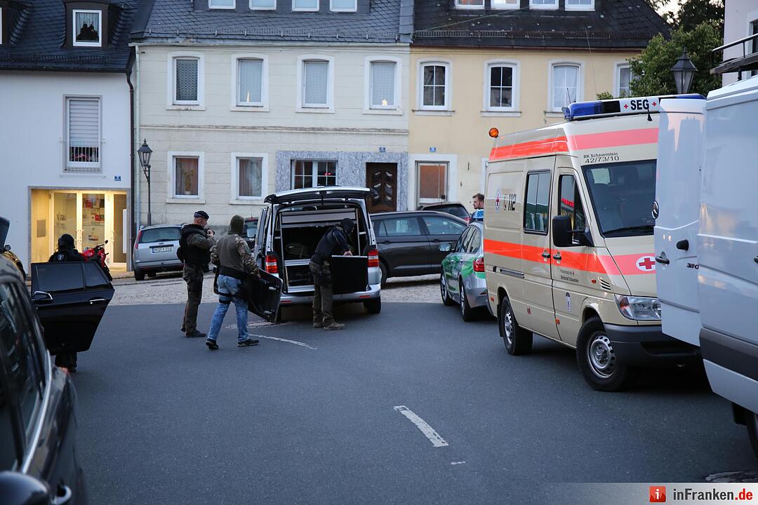 SEK-Einsatz in Schauenstein: 66-Jähriger festgenommen
