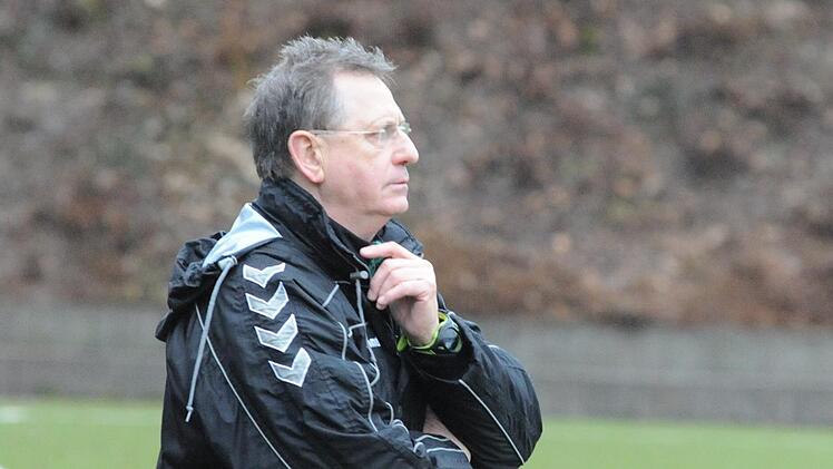 Zum letzten Mal beim FC 06 Bad Kissingen an der Seitenlinie: R&uuml;diger Klug. Hopf/Archiv