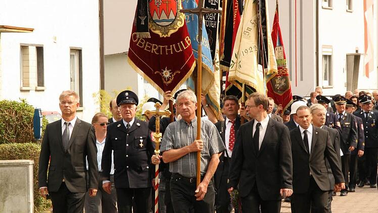 26.06.2015: Beisetzung von Altlandrat Herbert Neder in Oberthulba. Foto: Paul Ziegler