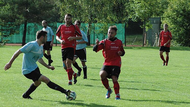 Szene vom Spiel SG Poppenroth/Lauter II - FC Fuchsstadt II.