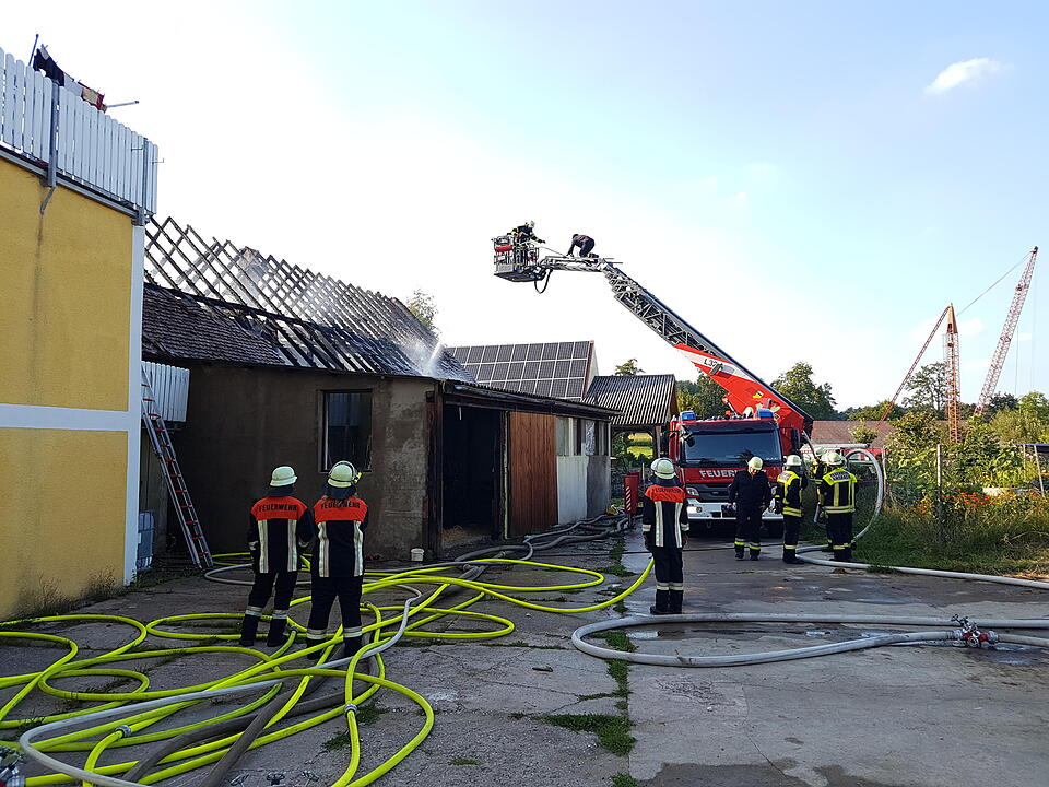 Vollbrand Landwirtschaftliches Anwesen