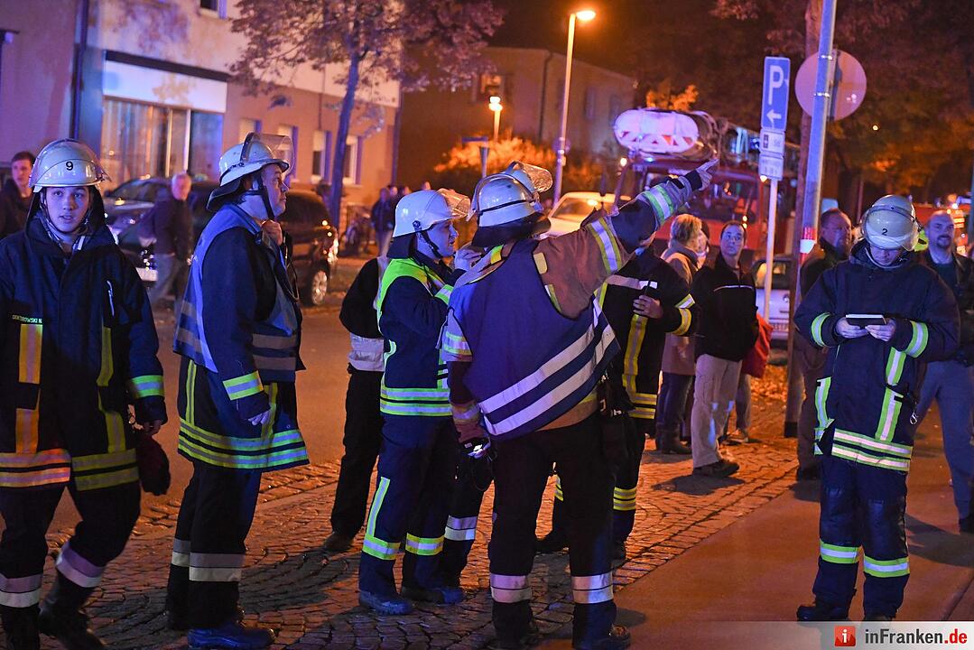 Brand in Tiefgarage in Bamberg - Hotel evakuiert