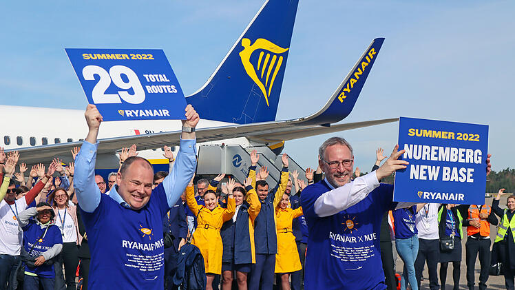 Ryanair expandiert: 15 neue Billigflugstrecken von Nürnberg