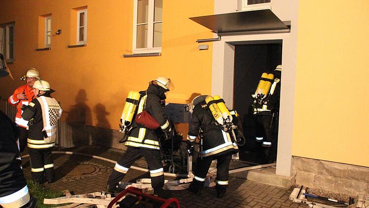 Die Feuerwehr war mit Schwerem Atemschutz im Einsatz.  Foto: Friedwald Schedel