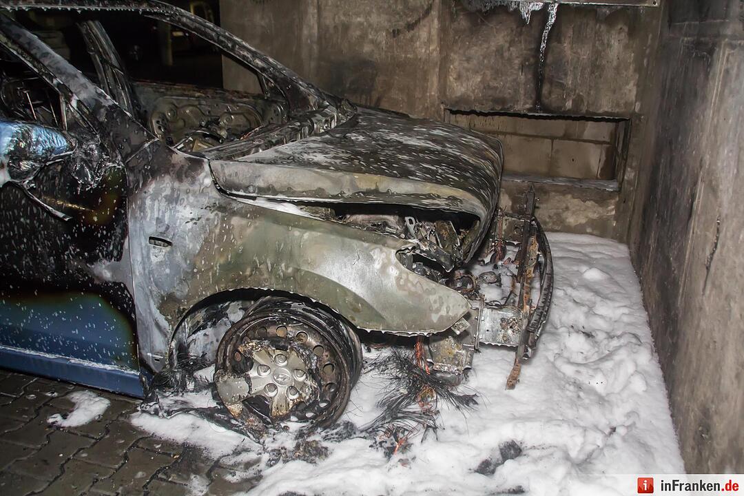 Tiefgaragenbrand in Erlangen