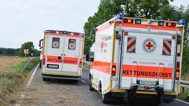 Ein Unfall mit einem Moped forderte im Kreis Schweinfurt zwei Schwerverletzte. Symbolfoto: Ronald Rinklef