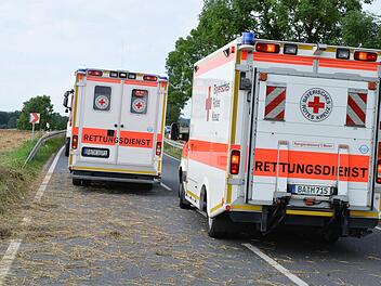 Ein Unfall mit einem Moped forderte im Kreis Schweinfurt zwei Schwerverletzte. Symbolfoto: Ronald Rinklef