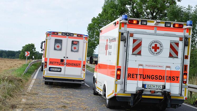 Ein Unfall mit einem Moped forderte im Kreis Schweinfurt zwei Schwerverletzte. Symbolfoto: Ronald Rinklef
