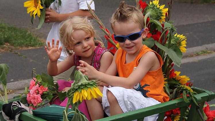 Junge Teilnehmer des Obst- und Gartenbauvereins.