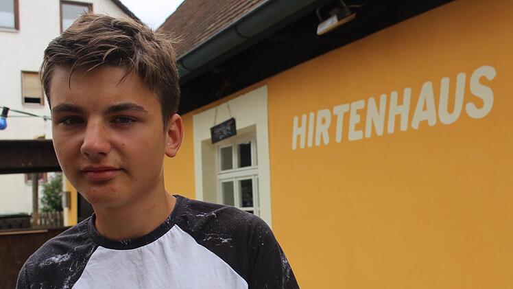 Jugendvertreter Marvin kommt eigentlich aus Dresden, fühlt sich inAilsbach aber auch sehr wohl.   Foto: Yannick Hupfer