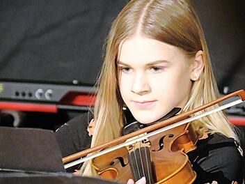 Ein Mitglied der Kammermusikgruppe Foto: Gerd Schaar