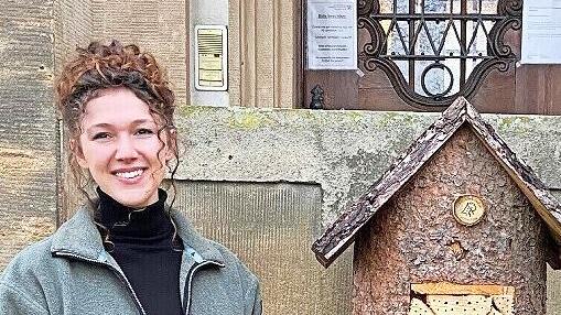Kann sich keinen sch&ouml;neren Beruf vorstellen: die neue Leiterin des Forstreviers Thurnau, Lea Steinberger.