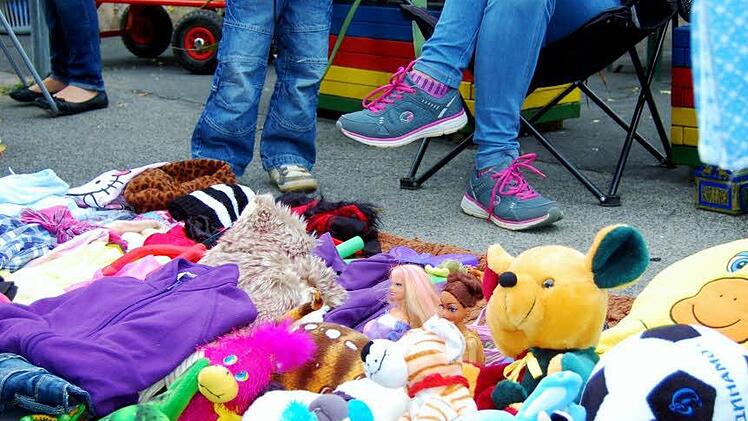 Beim Herbst- und Kinderstadtmarkt. Foto: Sigismund von Dobschütz