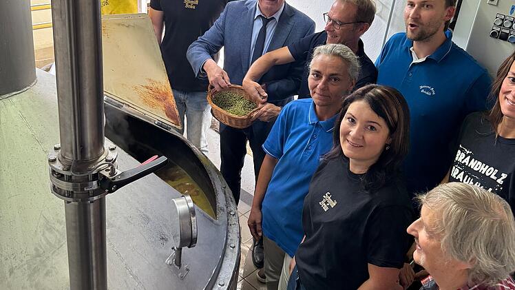 "36 Kreisla": Grundstein für zwölftes Bamberger Landkreisbier gelegt
