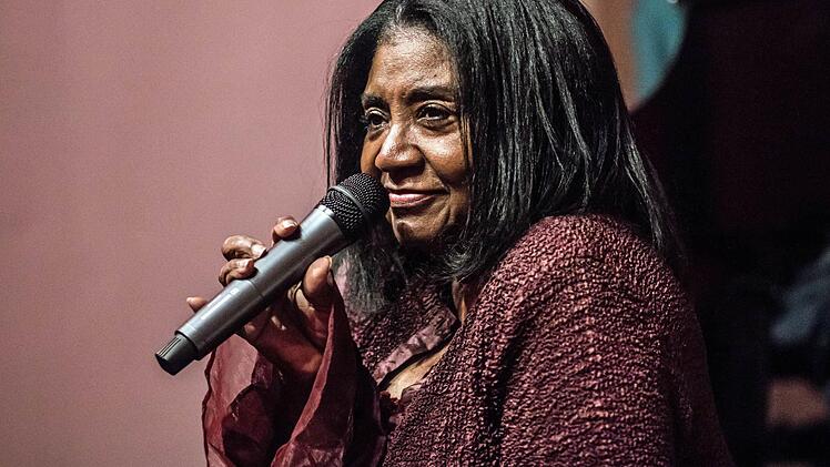 Jazz-Legenden gastierten in Coburg: Melba Joyce.Foto: Jochen Berger