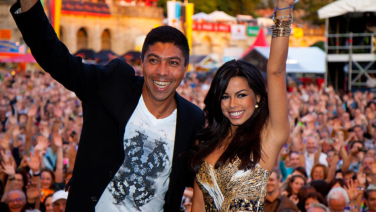 Ex-Fußballer Giovane Elber und Moderatorin/Tänzerin Fernanda Brandão sind zwei der diesjährigen Stargäste beim Samba-Festival.
