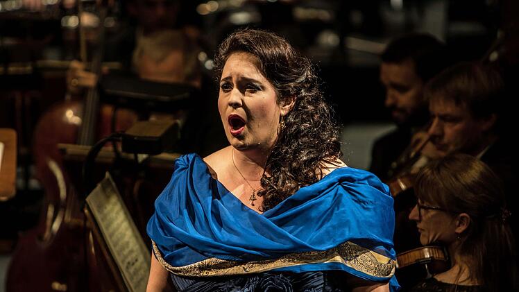 Impressionen vom Coburger Theaterfest: Celeste Siciliano. Foto: Jochen Berger