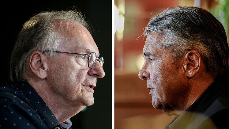 Reiner Haseloff und Sigmar Gabriel