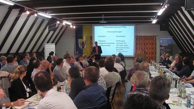 In Heiligenstadt fand ein Treffen der Geschäftsstellenleiter aus ganz Bayern statt.  Foto: Rüdiger Schmidt