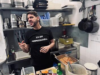 Die kulinarischen Vorlieben von Oz Ben David, Restaurantbetreiber des "Kanaan", sind eindeutig.