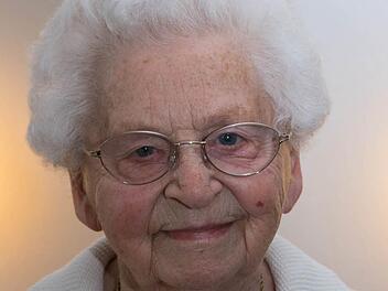Die Jubilarin Margarete "Gretel" Brehm aus Haßfurt feierte runden Geburtstag. Foto: Ulrike Langer