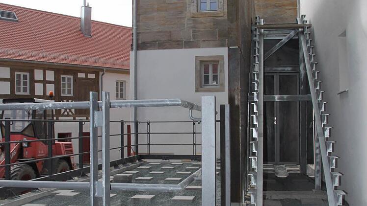 Die Terrasse wird bestimmt gemütlich.