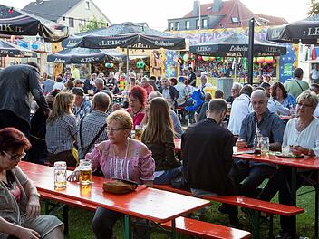Kirchweihstimmung auf dem Anger. Foto: Klaus Gagel