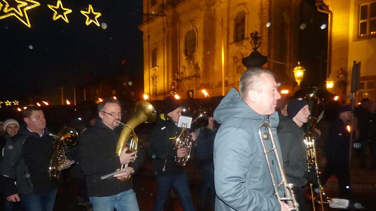 Bei der Lichterprozession in GößweinsteinThomas Weichert