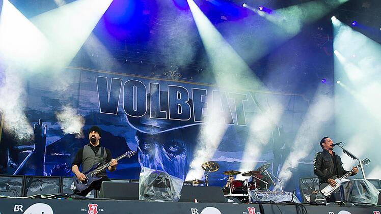 Der Auftritt von Volbeat. Foto: Tobias Köpplinger