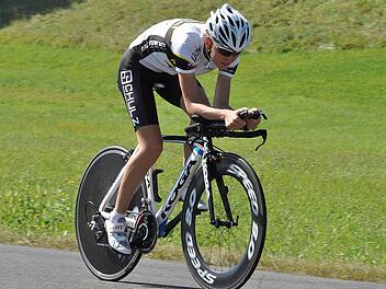 Ulrike Schwalbe belegte beim Powerman Italy den glänzenden 2. Platz.  Foto: Karl Heinz Weber