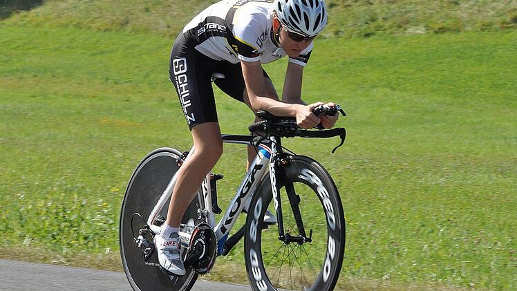 Ulrike Schwalbe belegte beim Powerman Italy den glänzenden 2. Platz.  Foto: Karl Heinz Weber