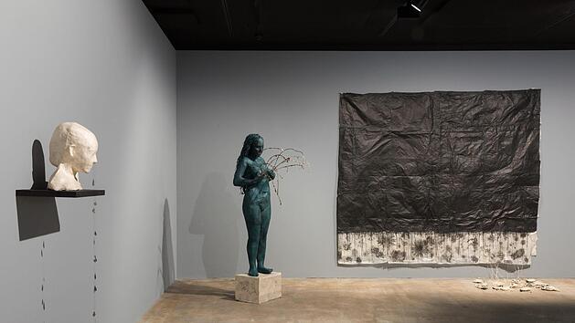 Werke aus der Ausstellung "Generations Part 3. K&uuml;nstlerinnen im Dialog" - sie k&ouml;nnten zuk&uuml;nftig in Bamberg zu sehen sein. Foto: Sammlung Goetz