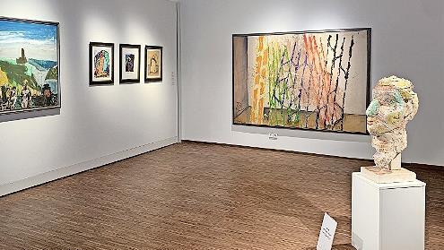 Die Ausstellung „Deutsche Avantgarde“ zeigte über 30 Exponate der großen Wegbereiter der Moderne.