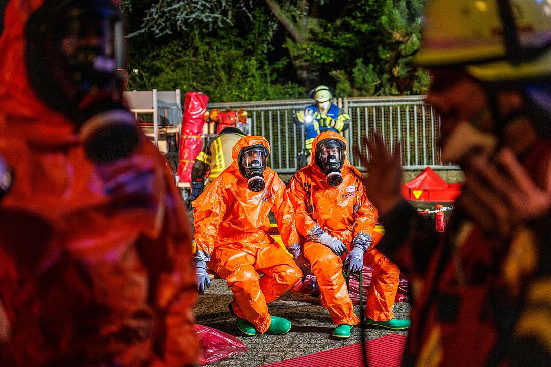 Warnung: Gaswolke über Aschaffenburg