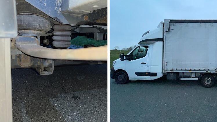 A72 bei Feilitzsch: Polizei stoppt Horror-Transporter - "rollende Zeitbombe"