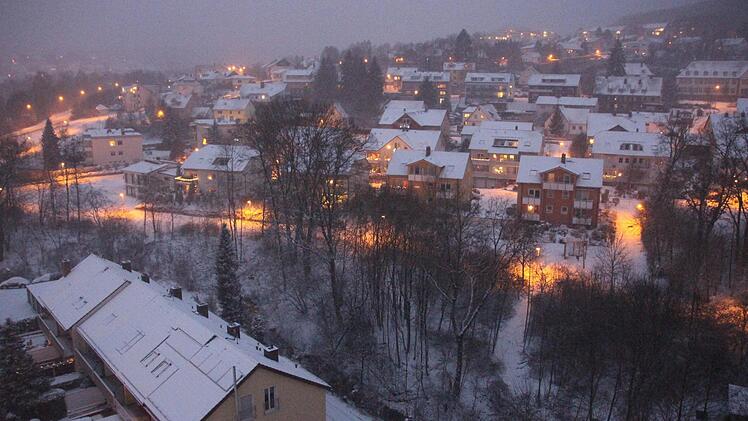 Blick von der Parkstraße in Richtung Parkwohnstift. Foto: Benedikt Borst