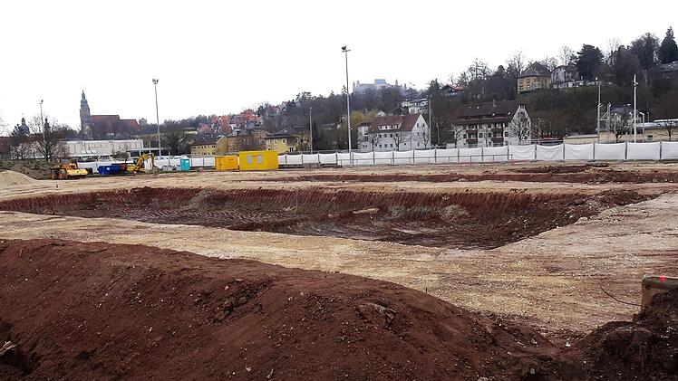 Bau-Chronik der neuen Angerhalle: 31. März 2016.Foto: Jochen Berger