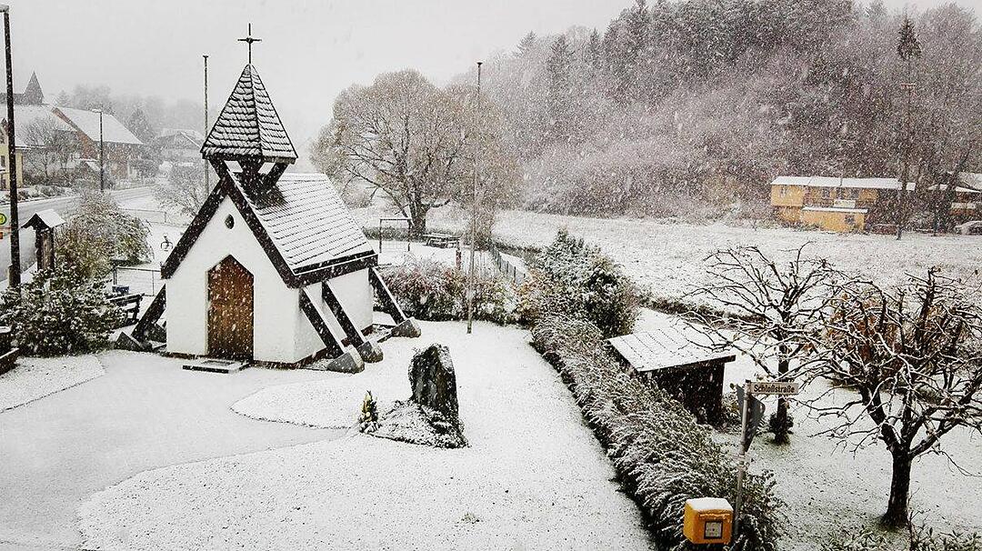 Leserbilder: Der erste Schnee in Franken