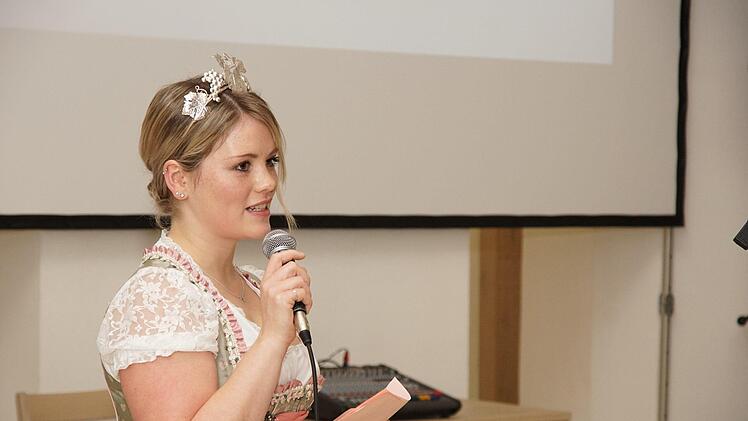 Die bisherige Weinprinzessin Annika Kuchenbrod Foto: Arkadius Guzy