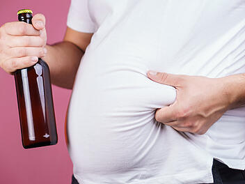 Alkohol, Diät, Dick, Bierbauch