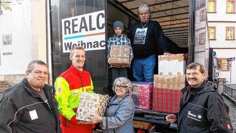 Weihnachtstrucker in Kitzingen