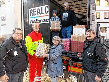 Weihnachtstrucker in Kitzingen