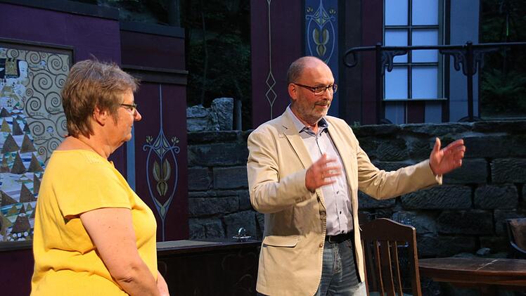 Die Bayerische Rundschau hatte Leser und Kunden an die Naturbühne Trebgast zum Stück "Pygmalion" eingeladen. Foto: Jürgen Gärtner