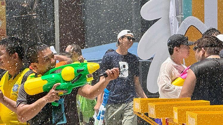 Neujahrsfest Songkran in Thailand