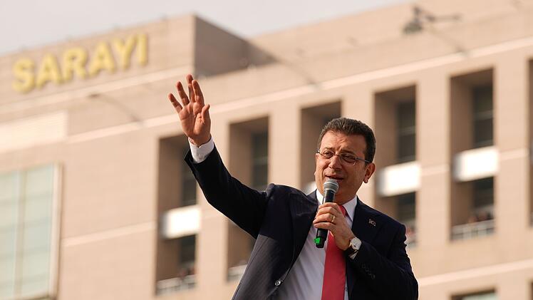 Istanbuls Bürgermeister Ekrem Imamoglu vor seiner Inhaftierung